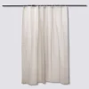 Rideau de douche 180x200cm, Beige naturel