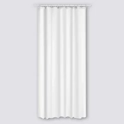 Rideau de douche 180x200cm, Blanc