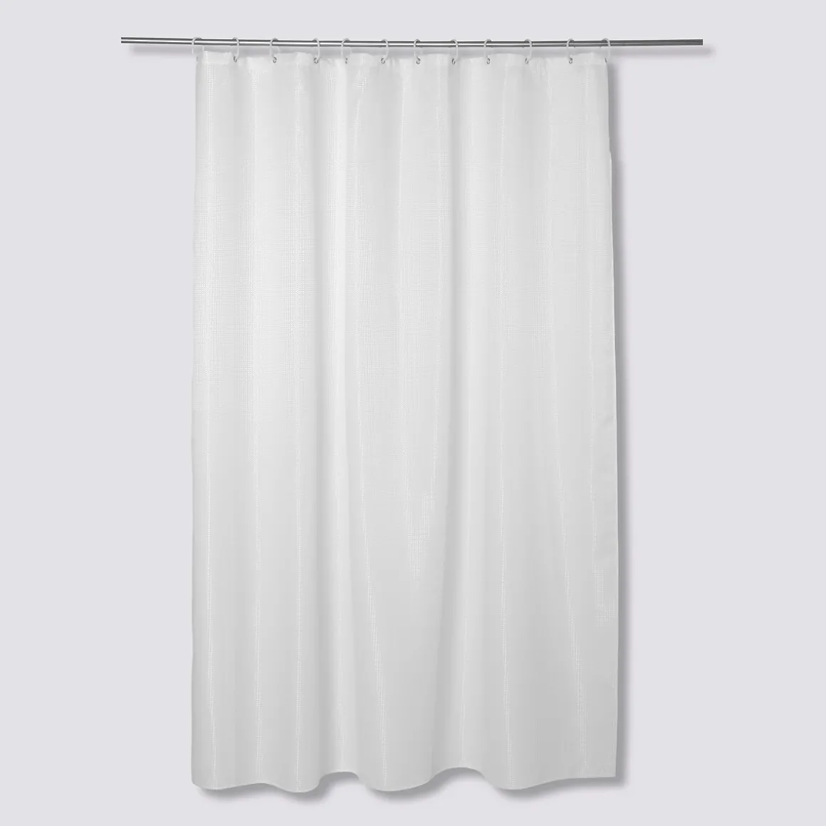 Rideau de douche 180x200cm, Blanc