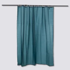 Rideau de douche 180x200cm, Bleu pétrole