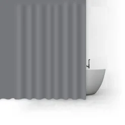Rideau de douche 180x200cm, Gris