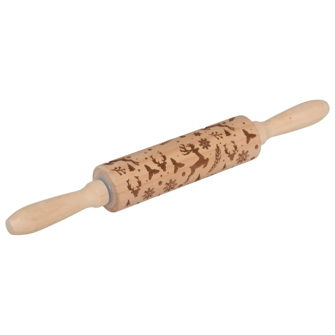 Rouleau à patisserie, L.35,5 cm, Beige