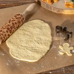 Rouleau à patisserie, L.35,5 cm, Beige