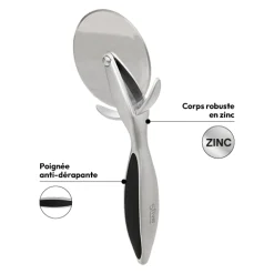 Roulette à pizza, Zinc
