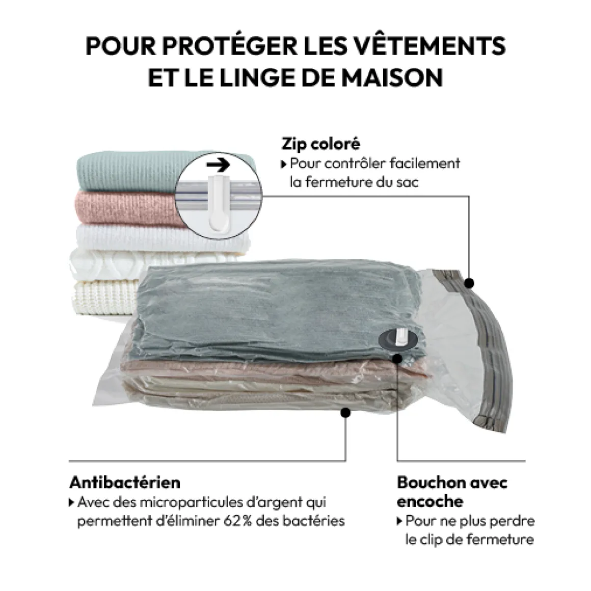 Sac compresseur 80x60cm