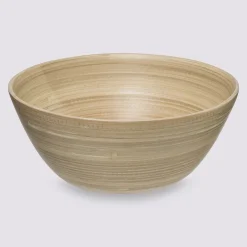 Saladier D30 cm, Bambou