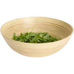 Saladier D30 cm, Bambou
