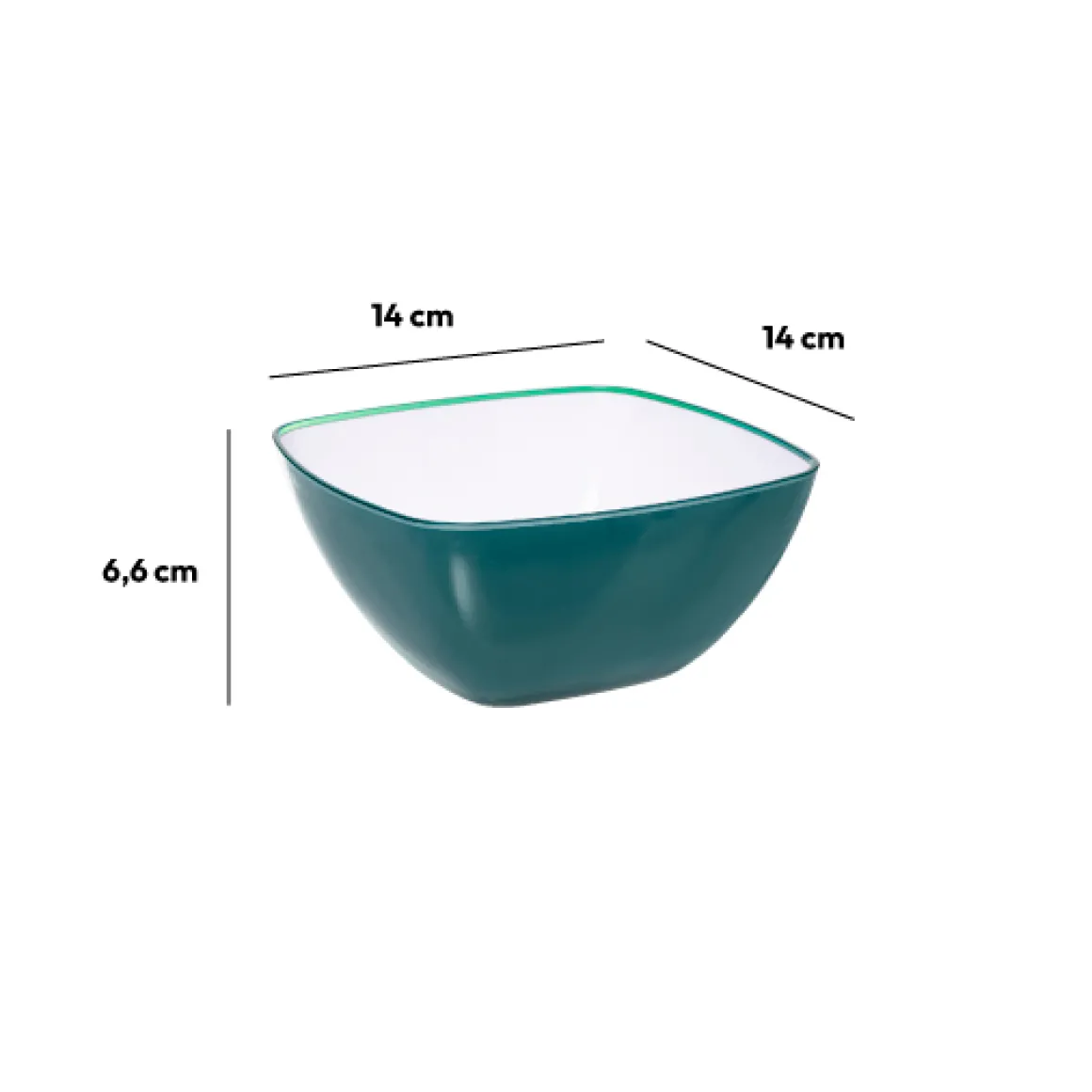Saladier D14 cm, Bleu marine