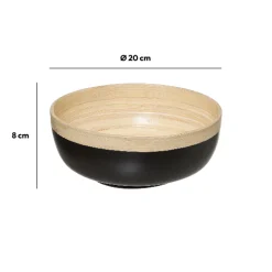 Saladier D20 cm, Gris anthracite