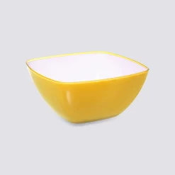 Saladier D14 cm, Jaune moutarde