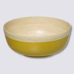 Saladier D30 cm, Jaune moutarde