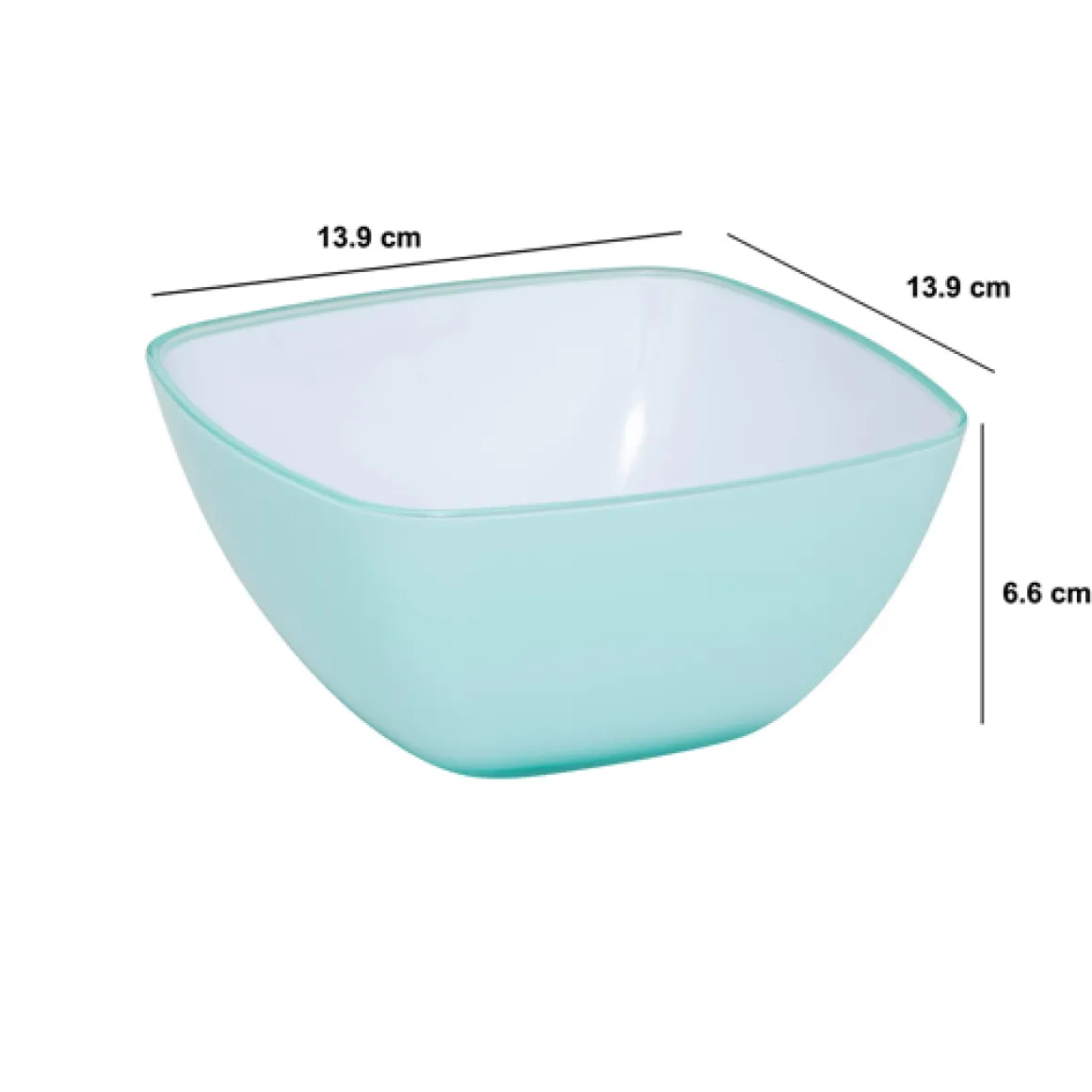 Saladier D14 cm, Vert menthe