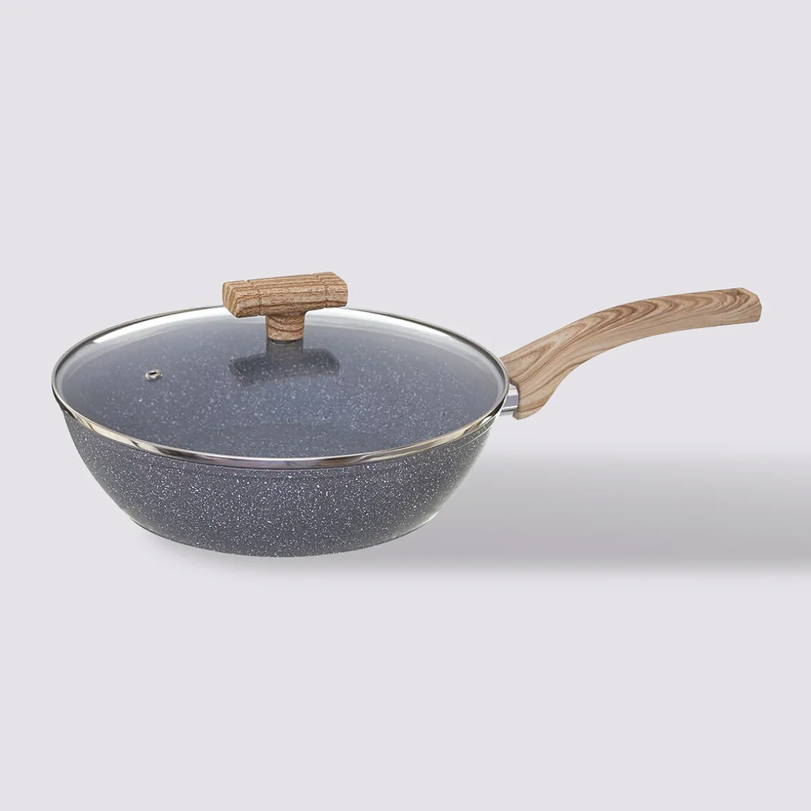 Sauteuse Aluminium forgé, 24 cm