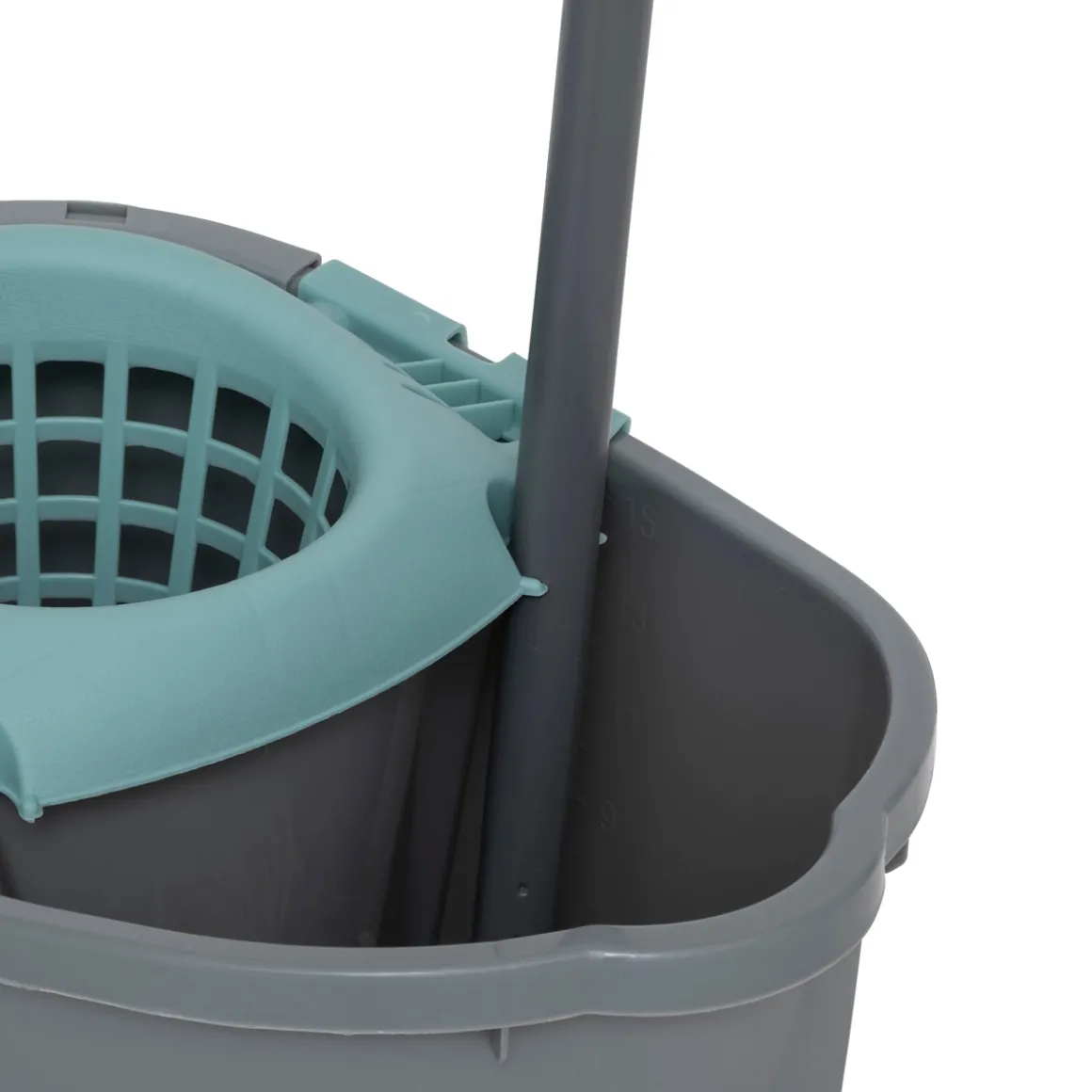 Seau essoreur et balai 15L