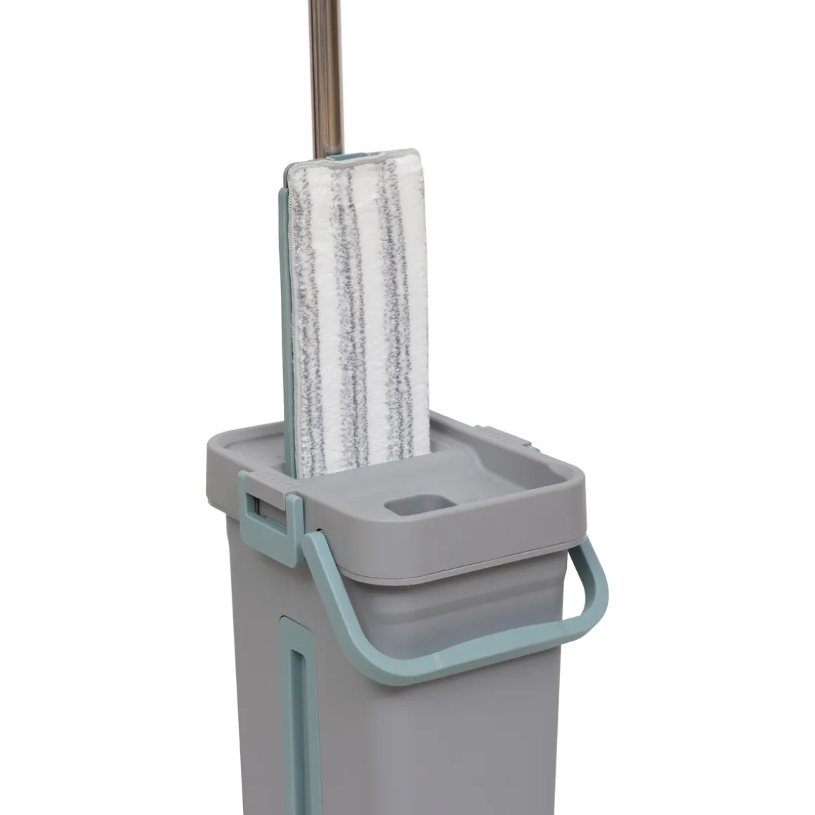 Seau essoreur et balai 2X6,5L