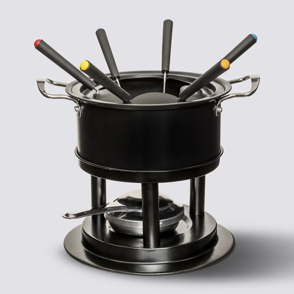 Service à fondue 6 personnes, Inox