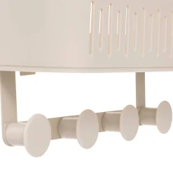 Serviteur de douche 4 crochets, Beige
