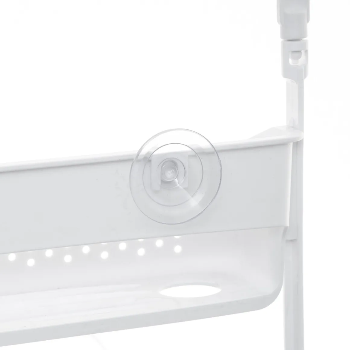 Serviteur de douche 2 niveaux, Blanc