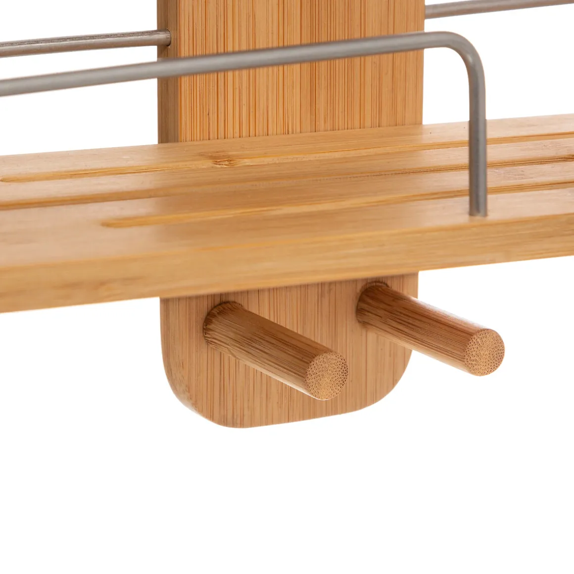 Serviteur de douche 3 niveaux, Métal bambou