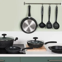 Set de Poêles en aluminium, 20/24/28 cm