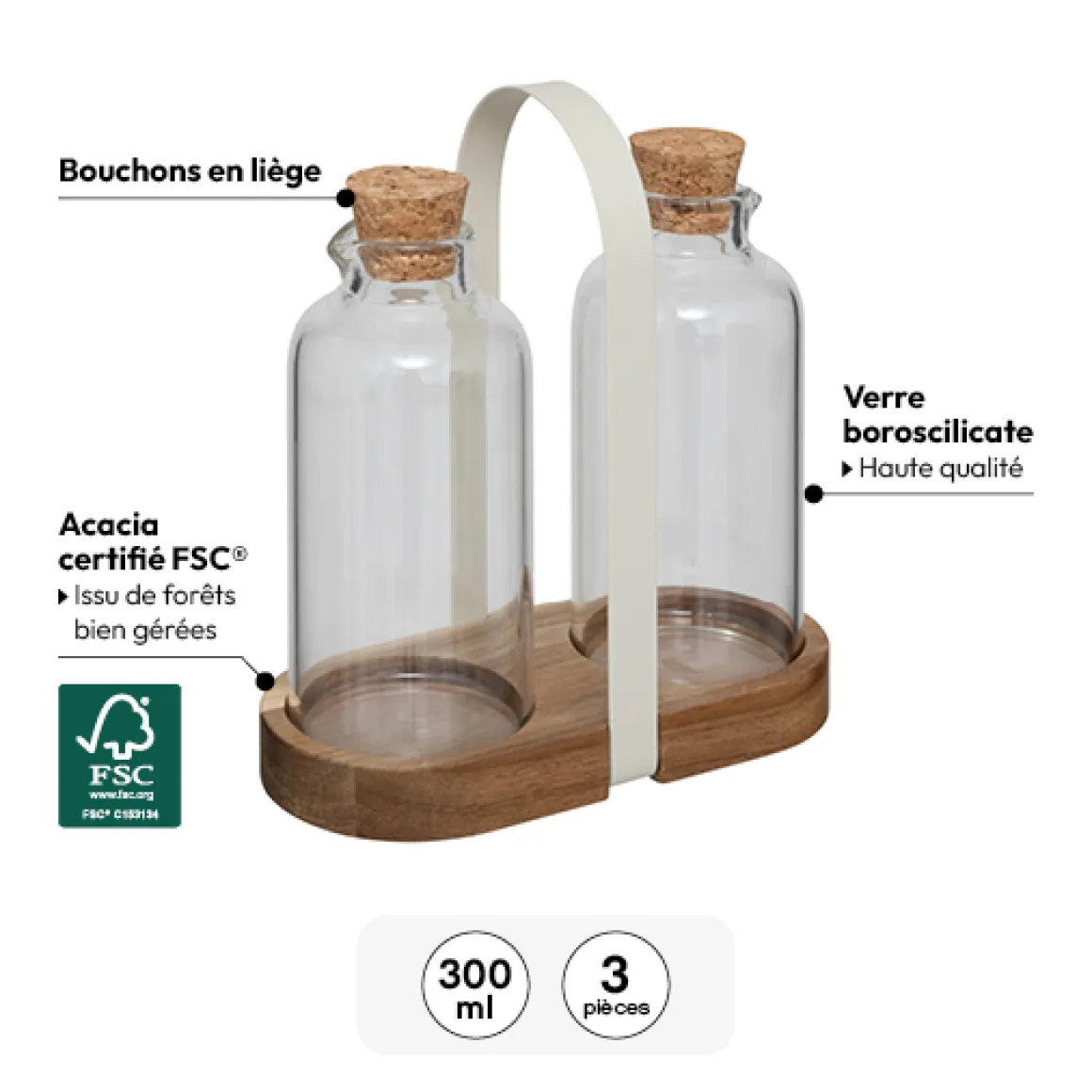 Set huile et vinaigre