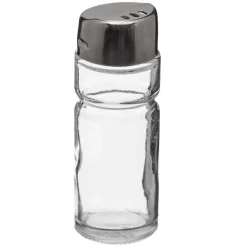 Set huile/vinaigre/poivre/sel, verre