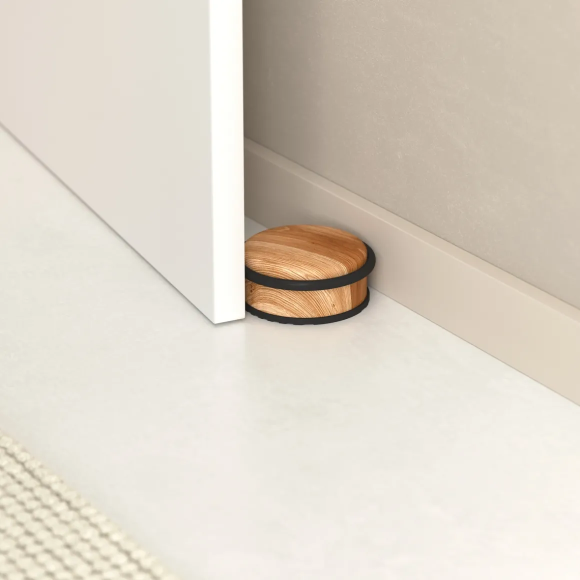 Stop-porte bas, Effet bois naturel