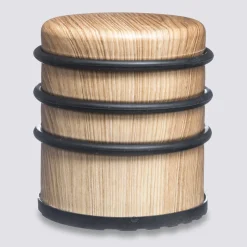 Stop-porte haut, Effet bois naturel