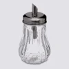 Sucrier en verre couvercle inox 0,18L