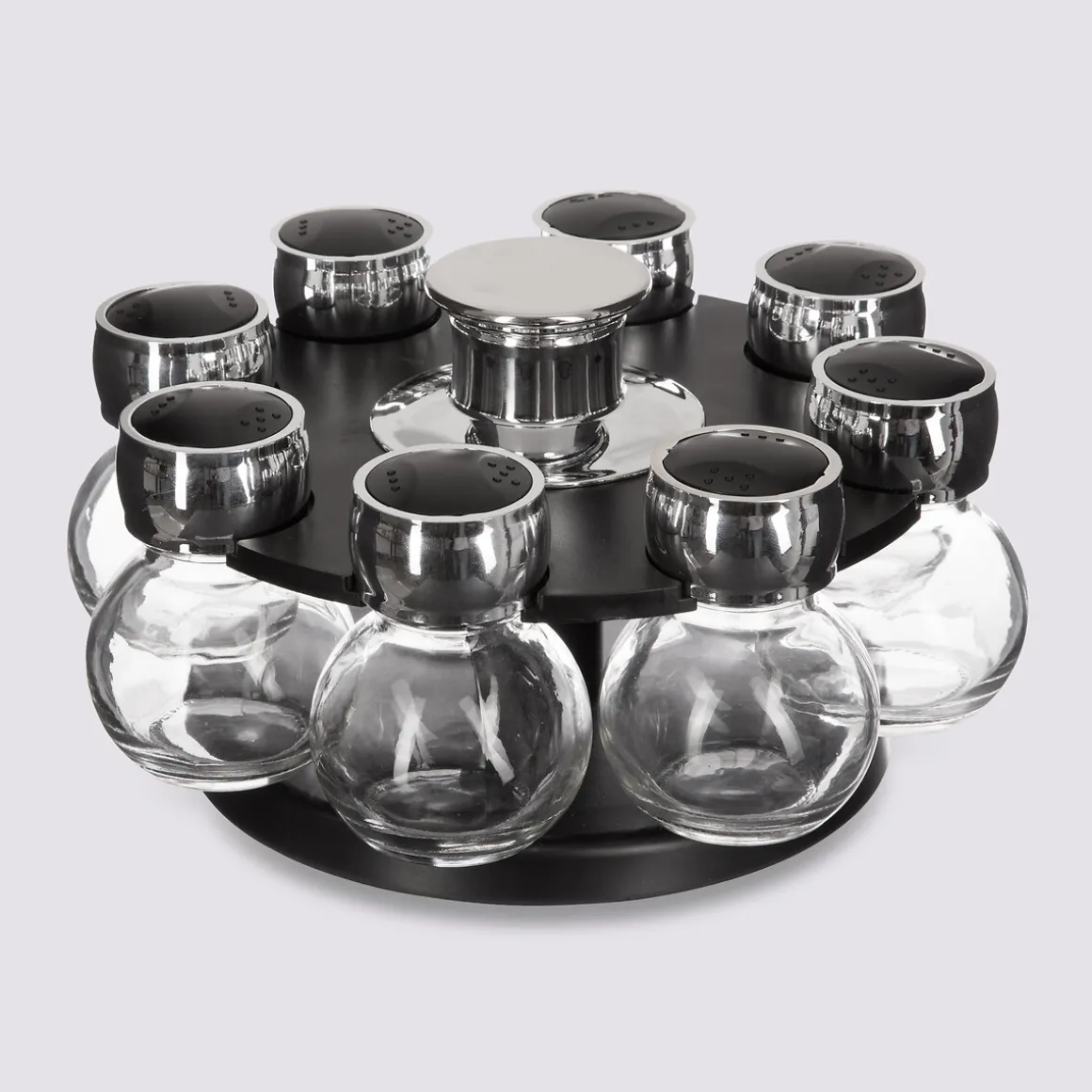 Support rotatif 8 pots à épices