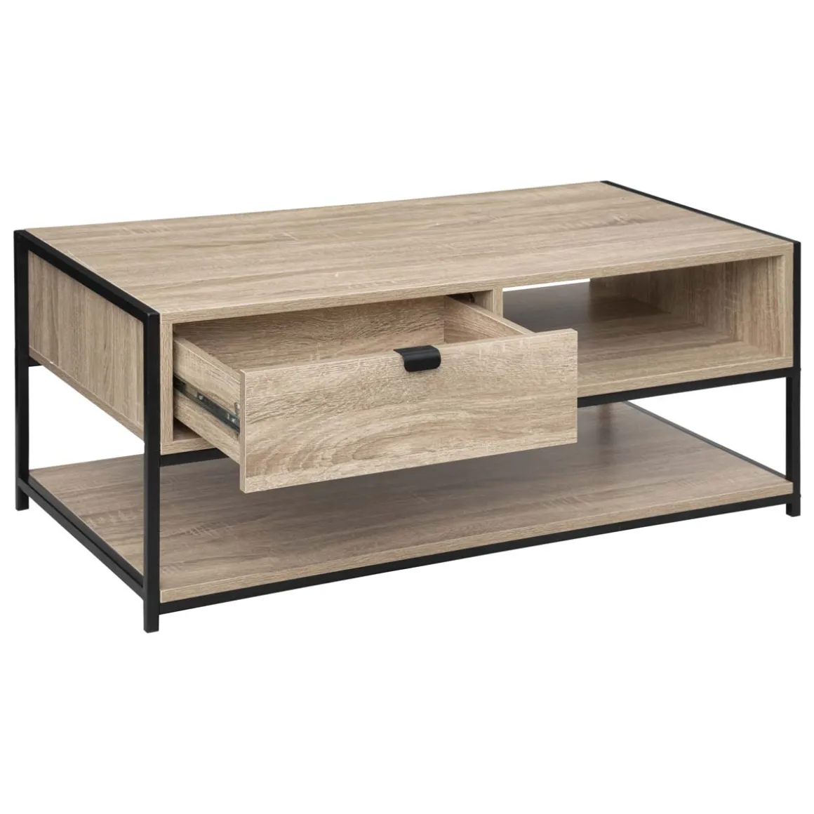 Table basse, Effet chêne naturel