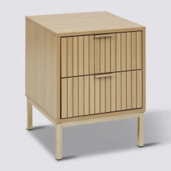 Table de chevet 2 tiroirs