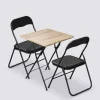 Table et 2 chaises pliantes