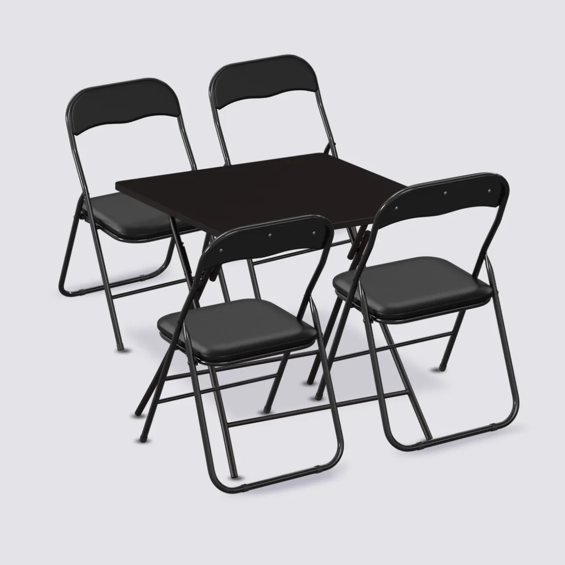Table et 4 chaises pliantes