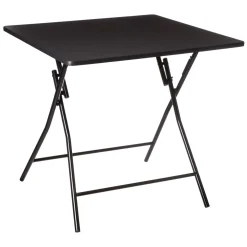 Table et 4 chaises pliantes en velours