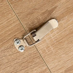 Table extensible 6/8 personnes, Effet chêne naturel