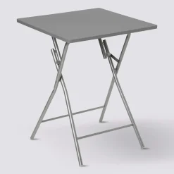 Table pliante 2 places, Gris