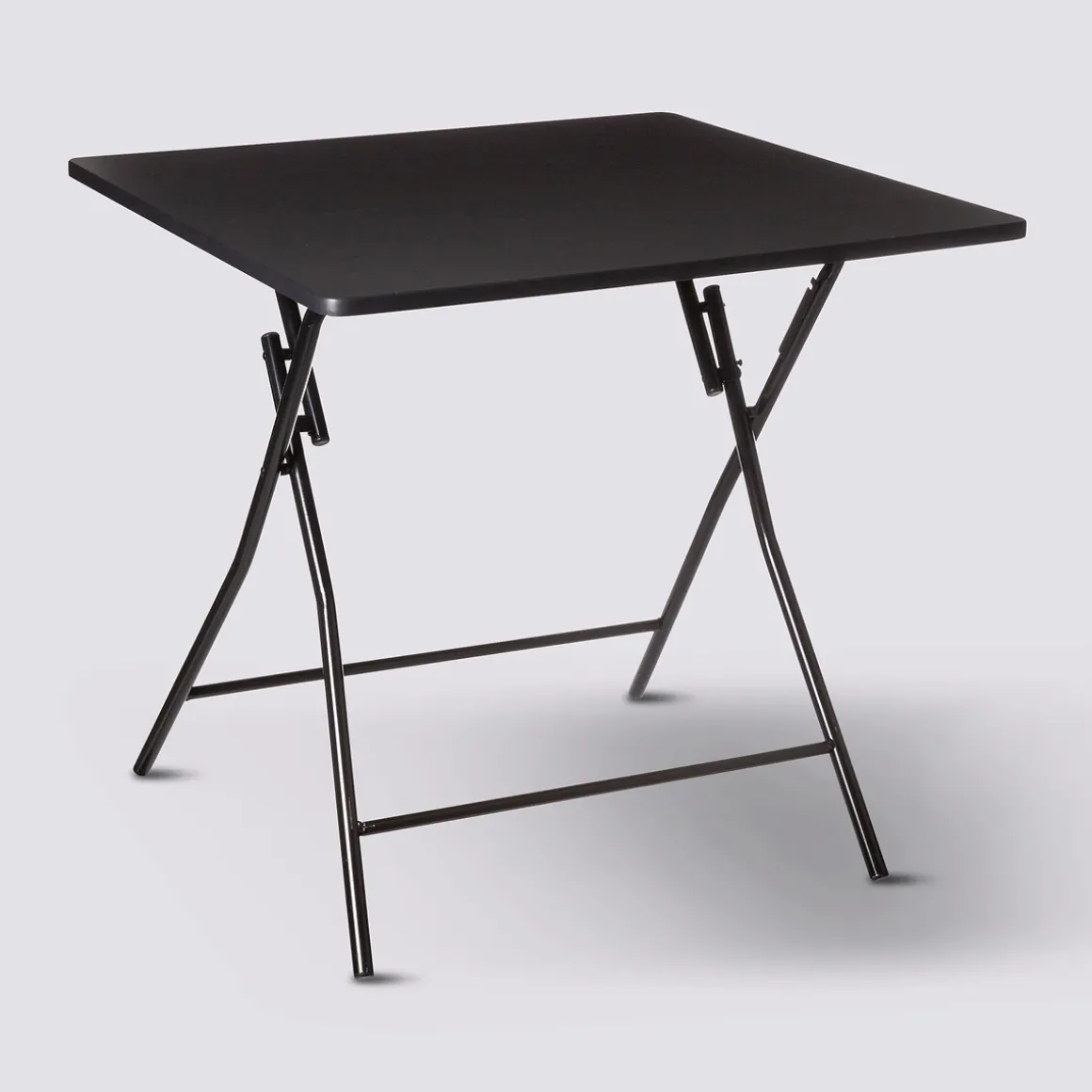 Table pliante 4 places, Noir