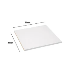 Tablette accessoire, Blanc