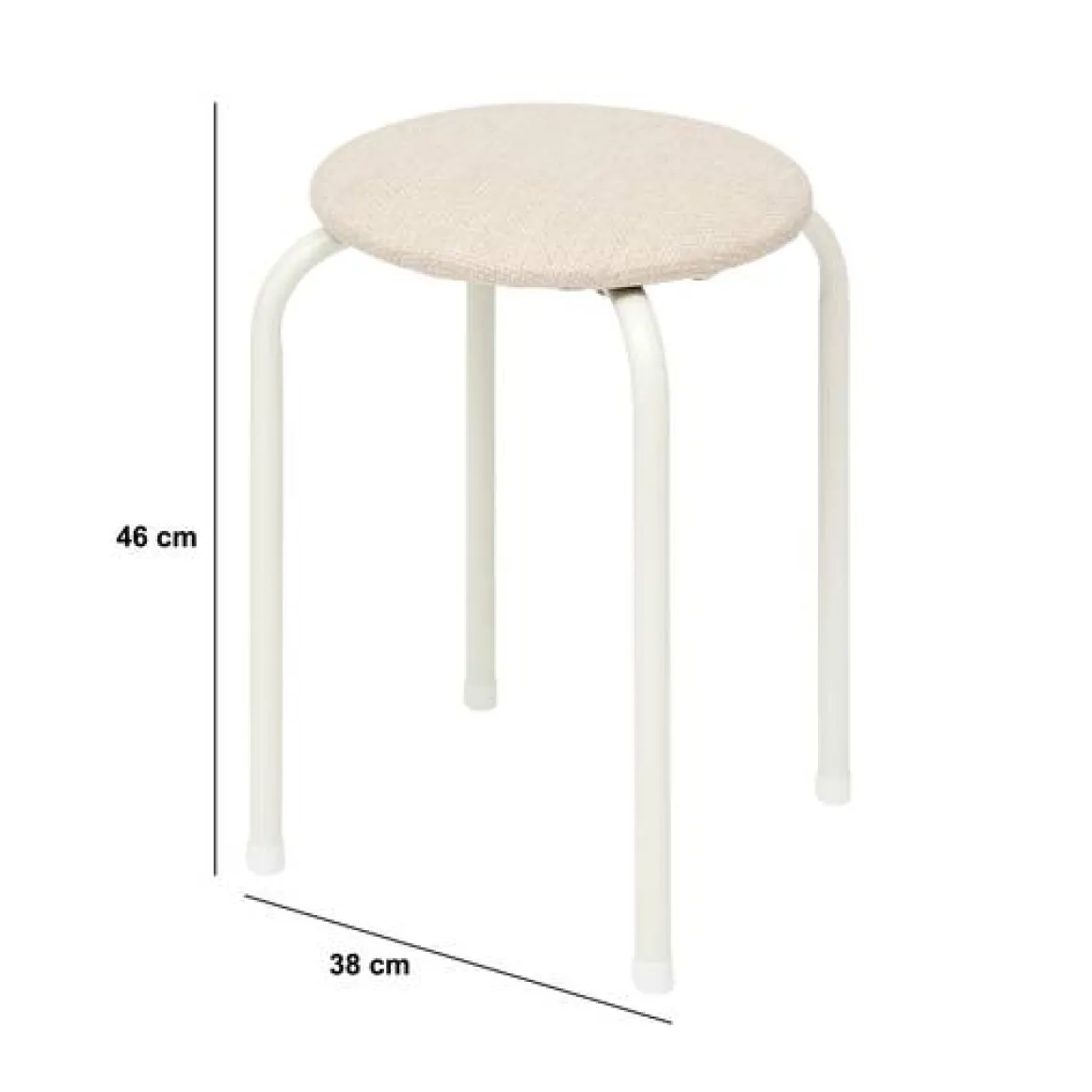 Tabouret, Beige
