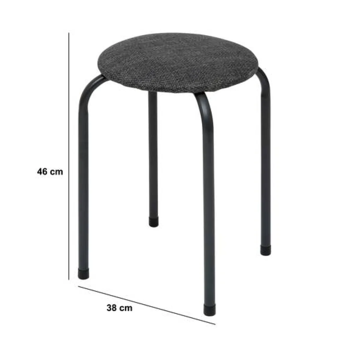 Tabouret, Gris