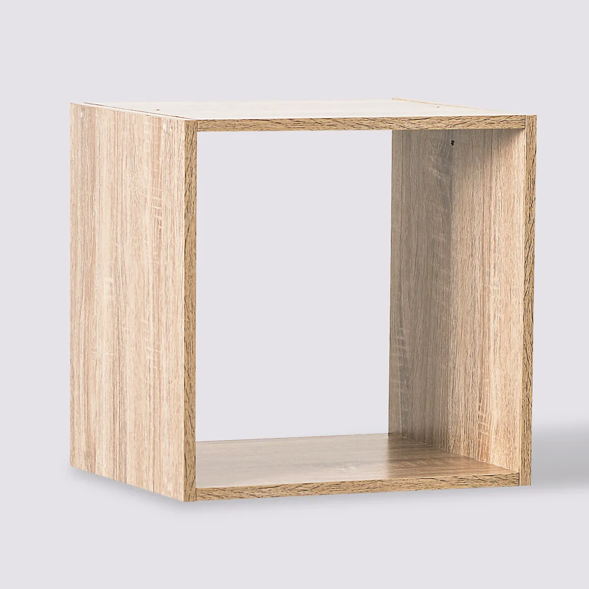 Étagère 1 case, Effet bois naturel