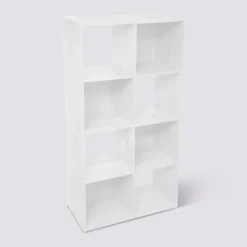 Étagère 8 cases, Blanc