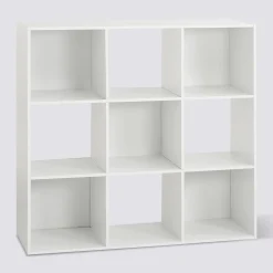 Étagère 9 cases, Blanc