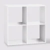 Étagère 4 cases, Blanc