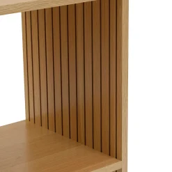Étagère 3 cases, Effet bois naturel