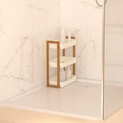 Étagère 3 niveaux, Bambou