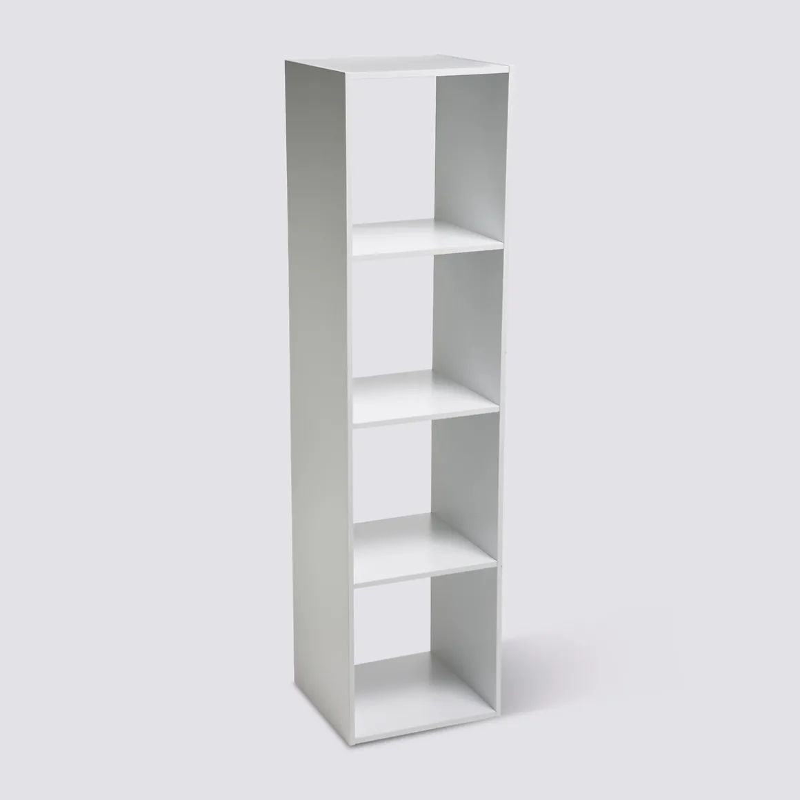 Étagère colonne 4 cases, Blanc