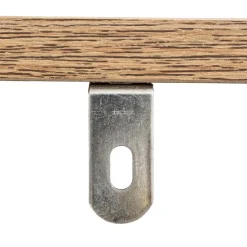 Étagère colonne double, Effet chêne naturel