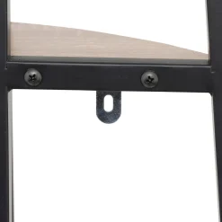 Étagère d'angle 5 niveaux 180cm, Effet bois